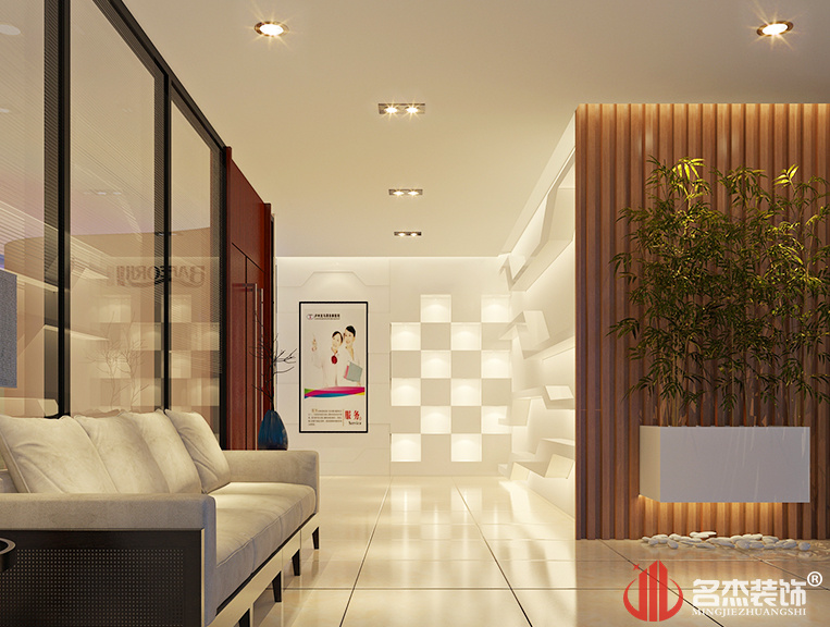 广州百孚润形象墙装修