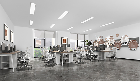 广州京睿商业办公室装修设计