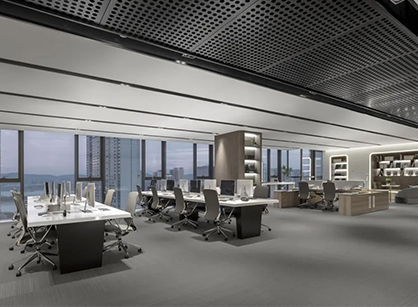 兼具商务品质和艺术格调的多元化办公装修设计空间是怎样打造的——南京中海广场展示中心