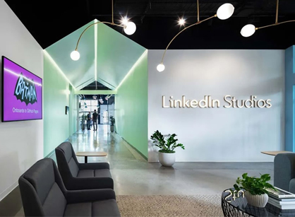 支持高度手艺化的办公室装修设计空间是怎样的——LinkedIn