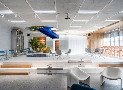 富有创意的联合办公装修设计空间是怎样打造的——慕金星光国际